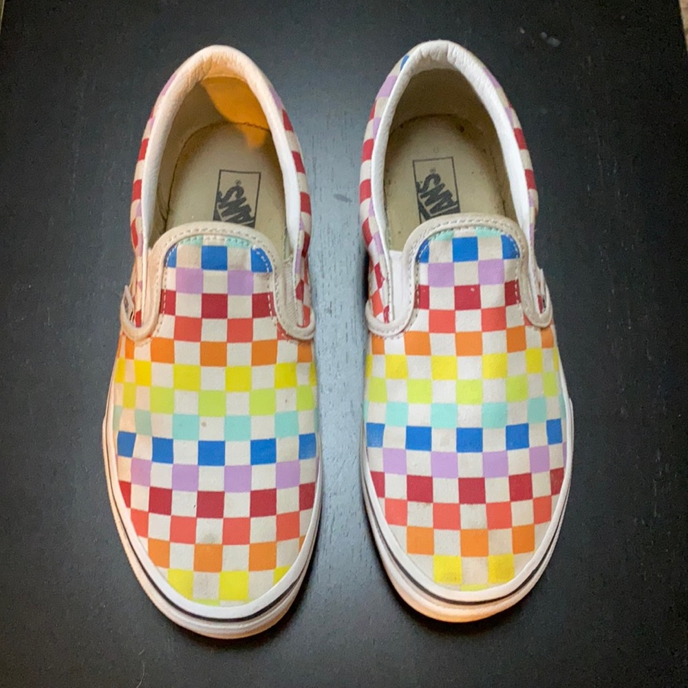 Multi color Vans